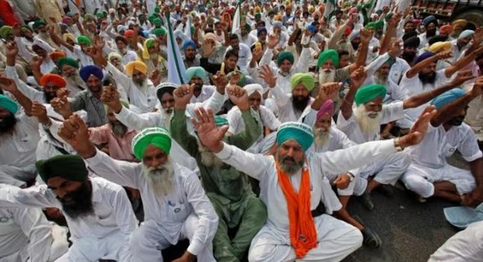 farmers protest