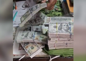 ragpicker found 23 bundles of US dollars
