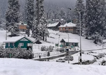 snowfall in India