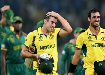 Australia defeated South Africa