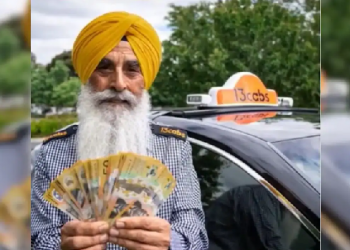 Sikh Taxi Driver In Australia