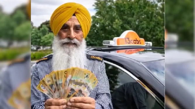Sikh Taxi Driver In Australia