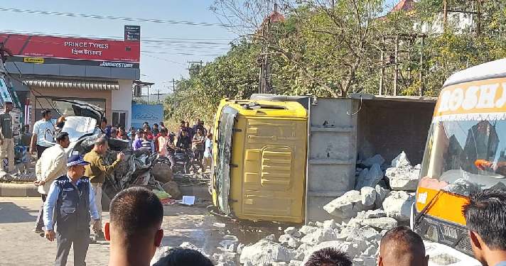 Accident in Guwahati
