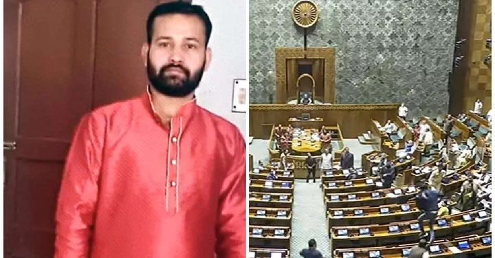 Parliament security breach