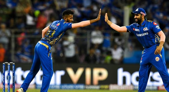 Hardik Pandya Rohit Sharma Mumbai Indians