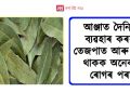 আঞ্জাত দৈনিক ব্যৱহাৰ কৰক তেজপাত আৰু বাচি থাকক অনেক ৰোগৰ পৰা