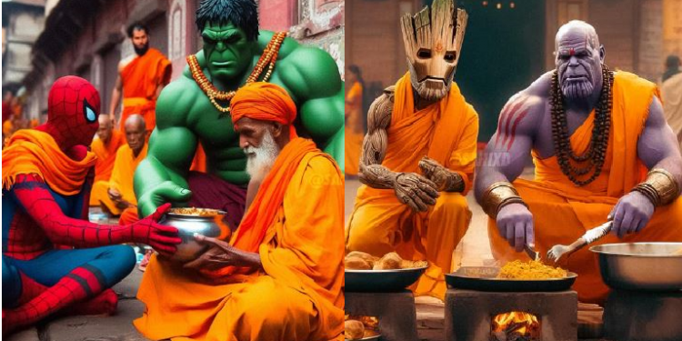 Ram Mandir Superheroes Visit Ram Mandir