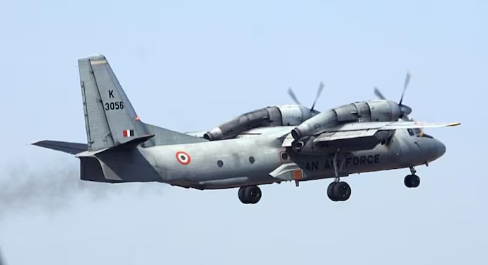 debris of the Indian Air Force’s An-32 aircraft