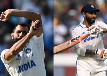 India vs England Mohammed Shami Ravindra Jadeja