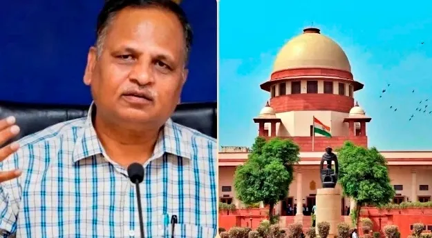 দিল্লীৰ প্ৰাক্তন মন্ত্ৰী সত্যেন্দ্ৰ জৈনৰ জামিন আবেদন নাকচ; আত্মসমৰ্পণৰ নিৰ্দেশ উচ্চতম ন্যায়ালয়ৰ