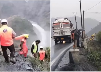 taxi rolls down gorge on Jammu-Srinagar