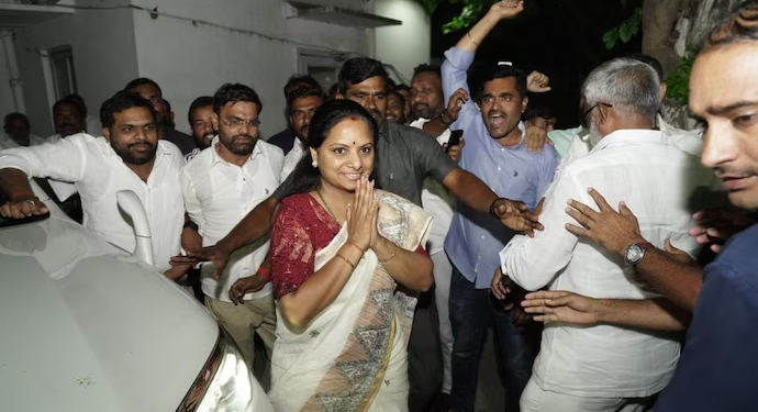 K Kavitha Delhi liquor policy case Enforcement Directorate