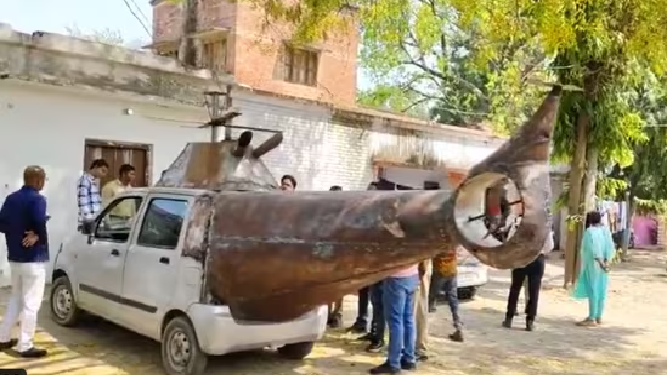 Man Modifies Car Into 'Chopper'