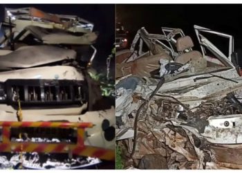 যাত্ৰীবাহী গাড়ী আৰু ট্ৰাকৰ ভয়ানক সংঘৰ্ষ; ছত্তীশগড়ত ৯ জন নিহত, আহত ২৩ জন