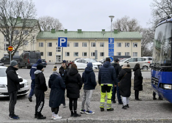 Open Fires In Finland School