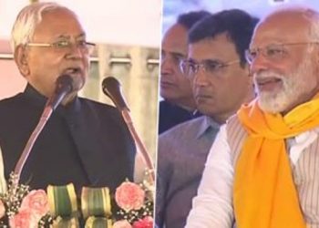 পুনৰ জিভা পিছলিল মুখ্যমন্ত্রী নীতিশ কুমাৰৰ; ক’লে ‘আমি বিচাৰো মোডীজী পুনৰ মুখ্যমন্ত্রী হওক’