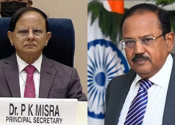 সলনি কৰা নহ’ল মোদীৰ প্ৰধান সচিব আৰু ৰাষ্ট্ৰীয় নিৰাপত্তা উপদেষ্টাক; পিকে মিশ্ৰ আৰু অজিত ডোভালৰ কান্ধত অৰ্পণ কৰা হ’ল দায়িত্ব