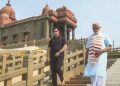 দুদিনৰ পাছত ধ্যান ভংগ কৰি বিবেকানন্দ ৰক মেম’ৰিয়েলৰ পৰা ওলাই আহিল প্ৰধানমন্ত্ৰী মোদী