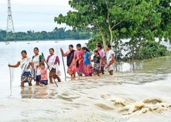 শাম কটা নাই অসমত বানৰ সংহাৰ; মৃতকৰ সংখ্যা ১৫লৈ বৃদ্ধি,বিপদ ৰেখাৰ ওপৰেৰে বৈছে তিনি নৈৰ পানী