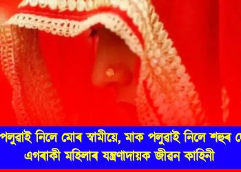 “ভন্টিক পলুৱাই নিলে মোৰ স্বামীয়ে, মাক পলুৱাই নিলে শহুৰ দেউতাই”…. : এগৰাকী মহিলাৰ যন্ত্ৰণাদায়ক জীৱন কাহিনী