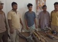 মানস ৰাষ্ট্ৰীয় উদ্যানত চোৰাং চিকাৰী চক্ৰ উৎখাত