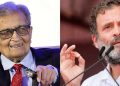 অমৰ্ত্যৰ সেনৰ দৃষ্টিত এতিয়া ৰাহুল গান্ধী এজন পৰিপক্ক নেতা; কিন্তু প্ৰধানমন্ত্ৰীৰ অৰ্হতাৰ ওপৰত মন্তব্য দিয়াৰ পৰা বিৰত থাকিবলৈ ৰাহুলক আহ্বান নোবেলজয়ীজনৰ