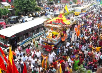 জগন্নাথৰ ৰথ যাত্ৰাৰ বাবে আজি গুৱাহাটীত যান-বাহন আৰক্ষীৰ পথ নিৰ্দেশনা জাৰি