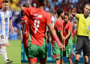 ক্ষুব্ধ মেছি; দুঘণ্টা পিছত বাতিল কৰা হ’ল গ’ল! অলিম্পিকত মৰক্কোৰ হাতত পৰাস্ত আৰ্জেণ্টিনা