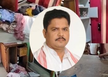 ভূপেন বৰাৰ বাসগৃহত দুৰ্বৃত্তৰ আক্ৰমণ : ভাঙি লণ্ড-ভণ্ড কৰিলে দুৱাৰ, খিৰিকী, গ্ৰীল, শোৱনি কোঠাৰ আচ-বাব