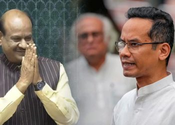 সংসদত বিৰোধীক ভাবুকি দিছে কেন্দ্ৰীয় মন্ত্ৰীয়ে : অধ্যক্ষলৈ পত্ৰ গৌৰৱ গগৈৰ