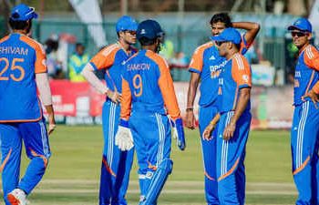 শৃংখলাৰ অন্তিম মেচত ৪২ ৰাণত জিম্বাব’ৱেৰ বিৰুদ্ধে ভাৰতৰ জয়! ৪-১ৰে শৃংখলা দখল ভাৰতৰ