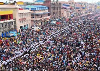 পুৰীৰ জগন্নাথ ৰথ যাত্ৰাৰ সময়ত অনাহুত পৰিস্থিতি; আহত বহু কেইজন