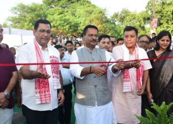 নগাঁৱত স্থাপন কৰা ২.০ নিযুত ক্ষমতাৰ অসমৰ প্রথমটো পয় প্ৰণালী পৰিশোধন প্ৰকল্পৰ উদ্বোধন