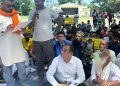 মঙলদৈত স্মাৰ্ট মিটাৰৰ বিৰুদ্ধে আপৰ বিক্ষোভ