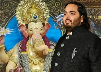 শক্তি চাই ভক্তি! গণেশ চতুৰ্থী উপলক্ষ্যে ২০ কিলোগ্ৰাম সোণ দান কৰিলে অনন্ত আম্বানীয়ে