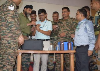 মিছামাৰী সামৰিক ষ্টেচনত ডিফেন্স ৰিচাৰ্চ লেবৰেটৰীৰ উদ্যোগত পানী বিশুদ্ধকৰণ প্ৰযুক্তি সন্দৰ্ভত প্ৰশিক্ষণ কাৰ্যসূচী