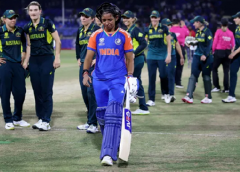 যুঁজ দিও অষ্ট্ৰেলিয়াৰ হাতত হাৰিল ৯ ৰানত; মহিলা টি-২০ বিশ্বকাপৰ পৰা প্ৰায় বাহিৰ ভাৰত