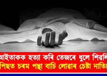 আইতাকক হত্যা কৰি তেজৰে ধুলে শিৱলিংগ : তাৰপিছত চৰম পন্থা বাচি লোৱাৰ চেষ্টা নাতিয়েকৰ