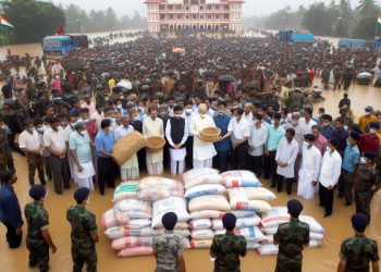 ১৪ খন বানপীড়িত ৰাজ্যলৈ ৫৮৫৮.৬০  কোটি টকা  মুকলি গৃহ মন্ত্ৰালয়ৰ