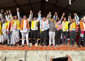 ধেমাজিৰ চিচিবৰগাওঁত ছাত্ৰ মুক্তি সংগ্ৰাম সমিতিৰ কাৰ্যকৰী সভাপতি ৰুদ্ৰ ভূঞাসহ দুই শতাধিকৰ ৰাইজৰ দলত যোগদান