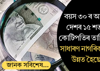 বয়স ৩০ৰ আগতে কোটিপতি, দেশৰ ১৫ শতাংশ আছে সেই তালিকাত; তথ্য প্ৰতিবেদনৰ