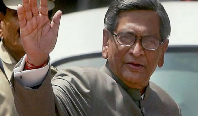 কৰ্ণাটকৰ প্ৰাক্তন মুখ্যমন্ত্ৰী ছোমনাহল্লী মল্লাইয়া কৃষ্ণ প্ৰয়াত। ফাইল ফটোঃ সংগ্ৰহীত।