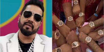 অনন্ত আম্বানীয়ে বিয়াত ডেৰ কোটি টকাৰ ঘড়ী উপহাৰ নিদিয়াক লৈ অগ্নিশৰ্মা মিকা সিং
