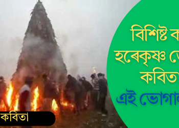 বিশিষ্ট কবি হৰেকৃষ্ণ ডেকাৰ কবিতা- এই ভোগালীতে