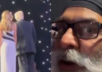 ট্ৰাম্পৰ শপতগ্ৰহণ অনুষ্ঠানত খালিস্তানী নেতা! শপত গ্ৰহণ অনুষ্ঠানৰ মাজতে দিলে খালিস্তান জিন্দাবাদ ধ্বনি!