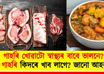 গাহৰি খোৱাটো স্বাস্থ্যৰ বাবে ভালনে? গাহৰি কিদৰে খাব লাগে? জানো আহক