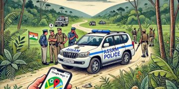 গুগল মেপৰ দ্বাৰা বিপথে গৈ নাগালেণ্ড পালেগৈ অসম আৰক্ষী! স্থানীয় লোকে কৰিলে বন্দী