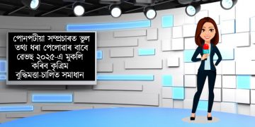 পোনপটীয়া সম্প্ৰচাৰত ভুল তথ্য ধৰা পেলোৱাৰ বাবে ৱেভছ ২০২৫-এ মুকলি কৰিব কৃত্ৰিম বুদ্ধিমত্তা-চালিত ‎সমাধান