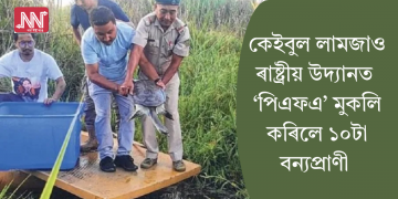 কেইবুল লামজাও ৰাষ্ট্ৰীয় উদ্যানত ‘পিএফএ’ মুকলি কৰিলে ১০টা বন্যপ্ৰাণী