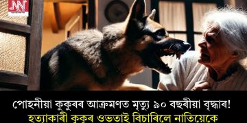 পোহনীয়া কুকুৰৰ আক্ৰমণত মৃত্যু ৯০ বছৰীয়া বৃদ্ধাৰ! হত্যাকাৰী কুকুৰ ওভতাই বিচাৰিলে নাতিয়েকে